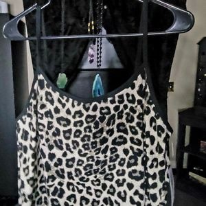 Torrid leopard print tank top